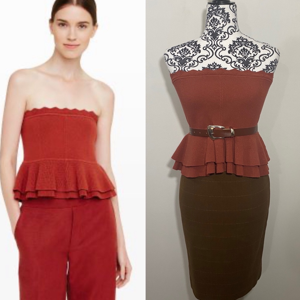 Club Monaco Peplum Top